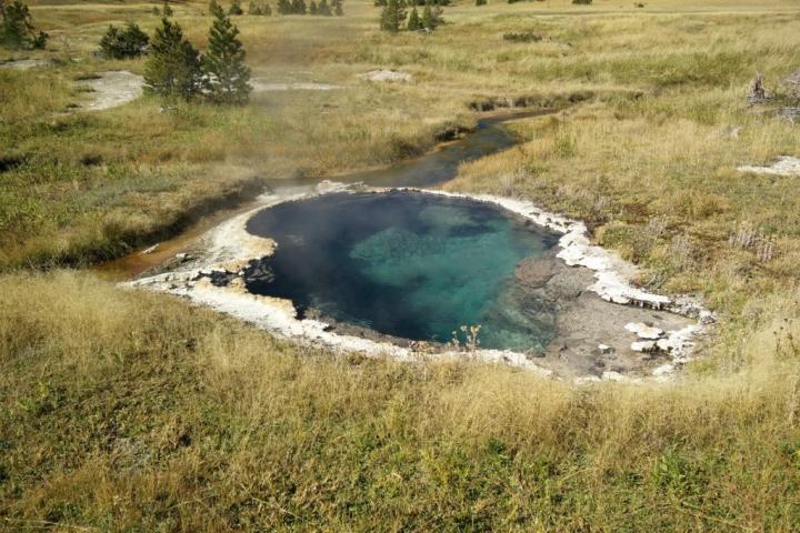 Pools of Water at Yellowstone