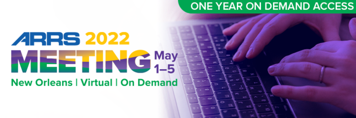 Radiology’s most flexible meeting—with 1 year of on-demand access.