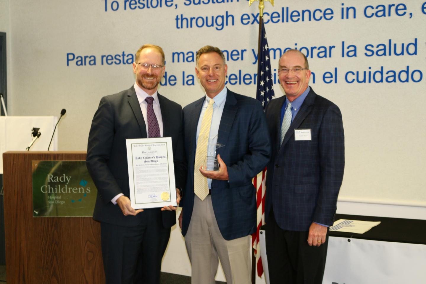 Rettsyndrome.org awards Rady Children's Hospital-San Diego