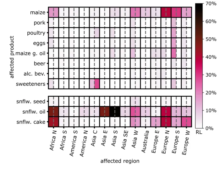 Comparison of direct and indirect effects