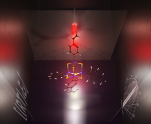 Adamantane-based molecular cluster