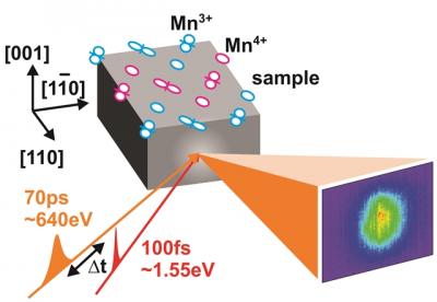 Glassy State in PCMO Crystal