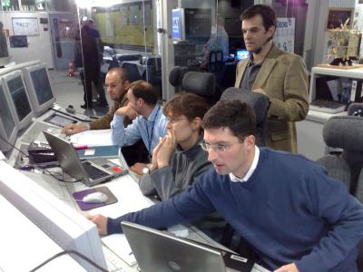 ESA Rosetta Flight Control Team in Action.