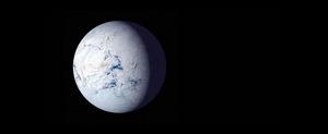 Snowball Earth: an artist's impression