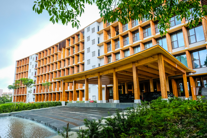 NTU Singapore unveils Gaia, the largest wooden building in Asia