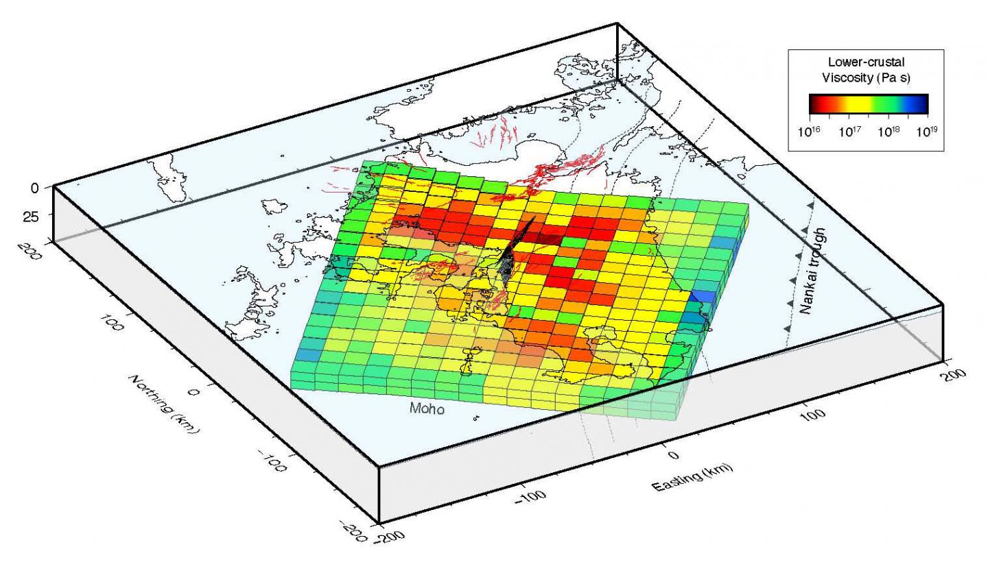 A New Technique to Depict Earthquake-related Crust Deformations (2 of 2)