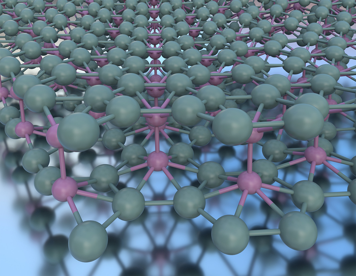 Double layer borophene