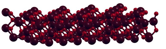 Lattice structure of magnetene