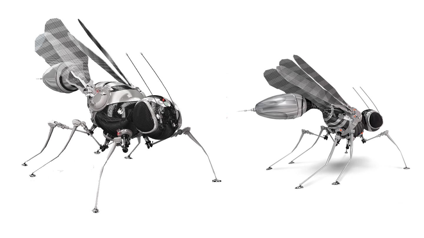 Concept Design of Fly-robots