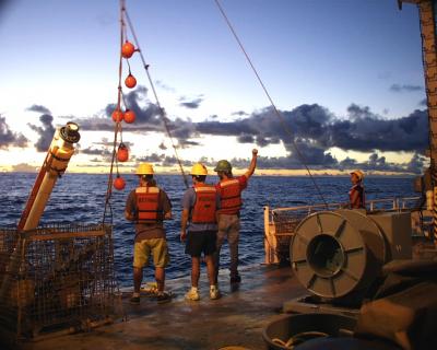 Deployment of Spar Buoy