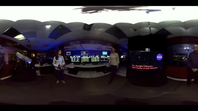 Hubble's Control Room -- in 360 Degrees