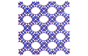 Image of the structure of ZEO-3, a new extra-large pore silica zeolite. / ICMM-CSIC