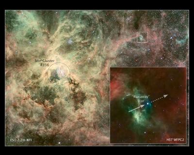 Astronomers Nab Runaway Star