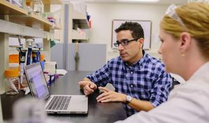 Damien Thévenin, assistant professor of chemistry