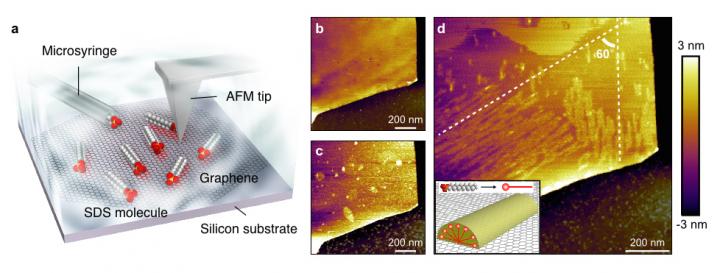 Images of Experimental Setup and AFM Images