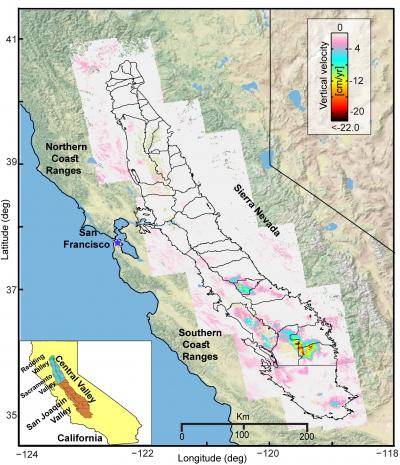 InSAR Deformation Map
