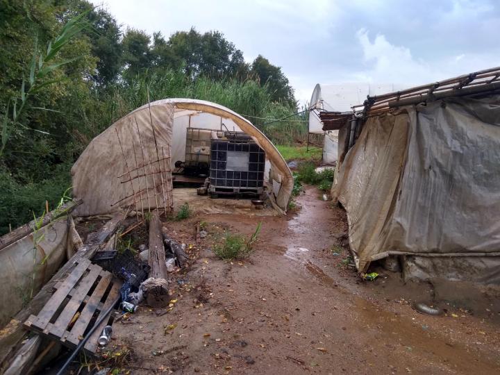 Inappropriate worker conditions, Nea Manolada, Greece