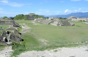 Monte Alban plaza