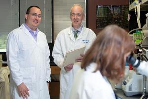 University of Louisville Researchers Richard Lamont and Kevin Sokoloski