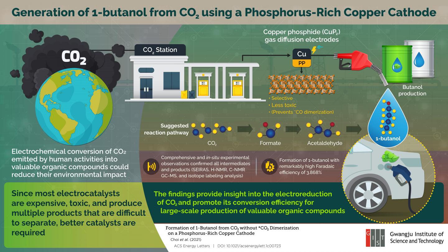 Formation of 1-Butanol from CO2