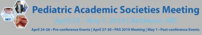 <em>Pediatric Academic Societies (PAS)</em> 2019 Meeting