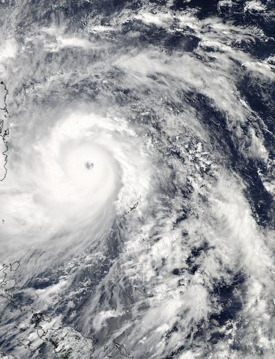 MODIS Image of Haiyan