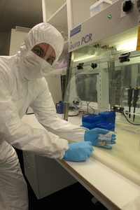 DNA lab at Stockholm University