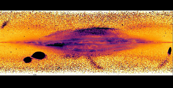 New substructure of the Milky Way's outer disc