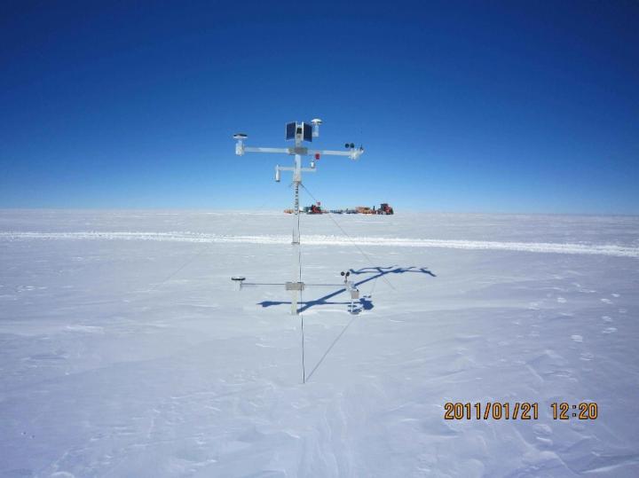 Automatic Weather Station on the Ross Ice Shelf