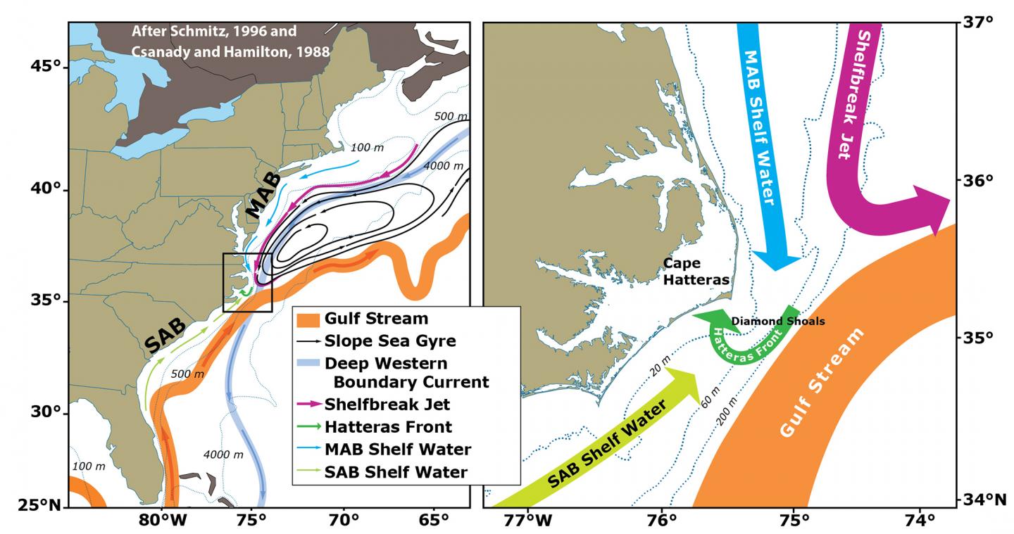 Map of Cape Hatteras Project