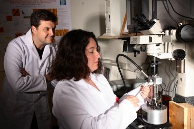 Peter Vekilov and Dimitra Georgiou