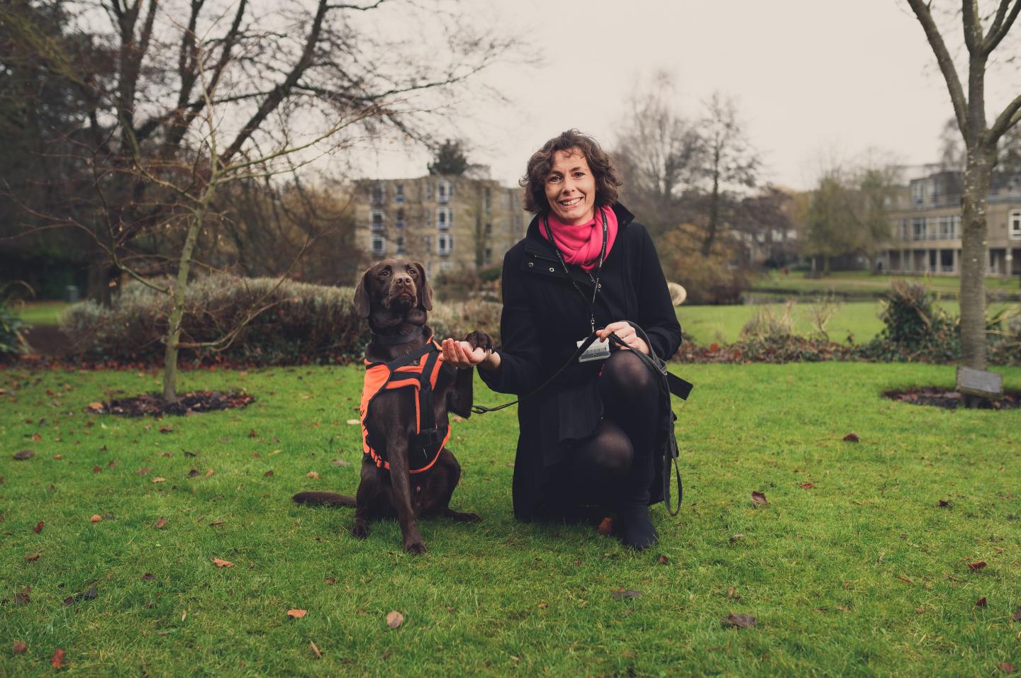 Dr Elena Ratschen and Ripley
