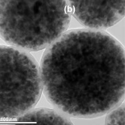 Iron-Oxide Nanoparticles Embedded in a Polystyrene Matrix