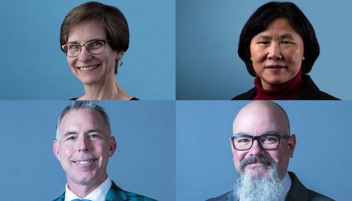 Elizabeth Hunke, Baolian Cheng, David A. Smith, and Blas Uberuaga join a prestigious fellowship