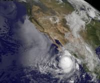 Visible Image of Hurricane Norbert