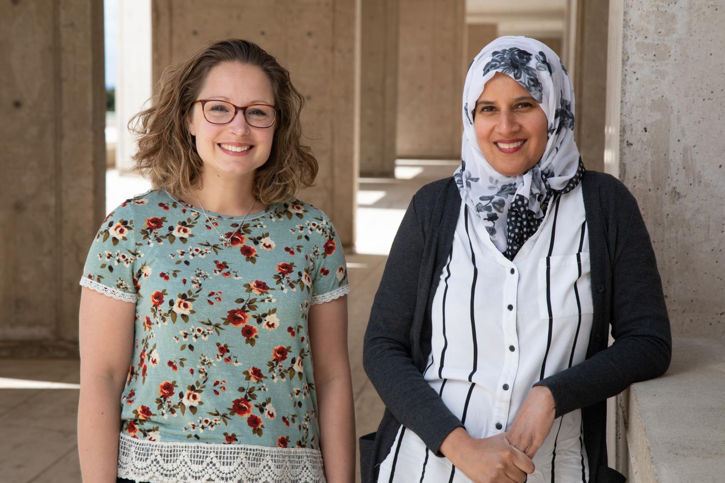 Kathleen DelGiorno and Razia Naeem, Salk Institute