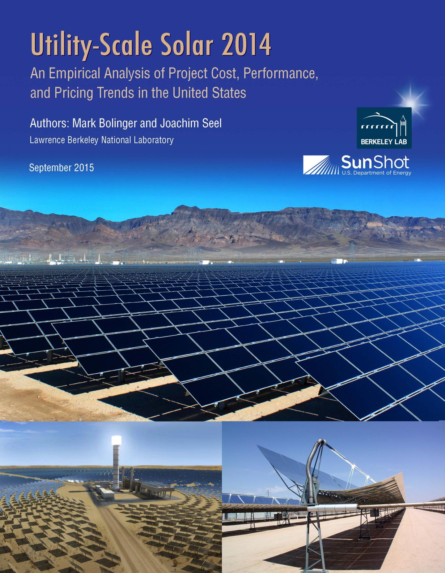 Utility Scale Solar Report