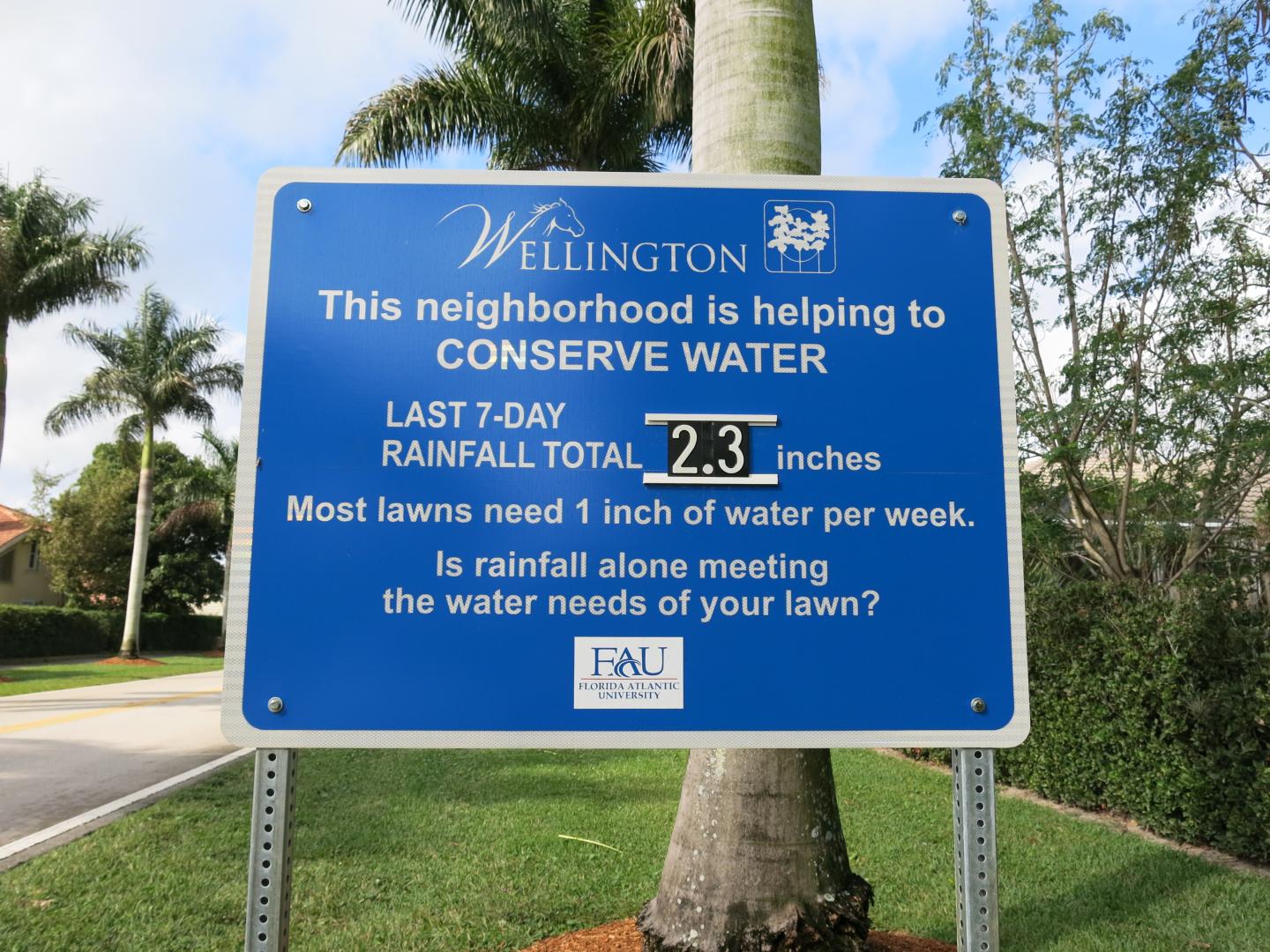 FAU Study Shows How a Simple Tactic Results in Dramatic Water Conservation