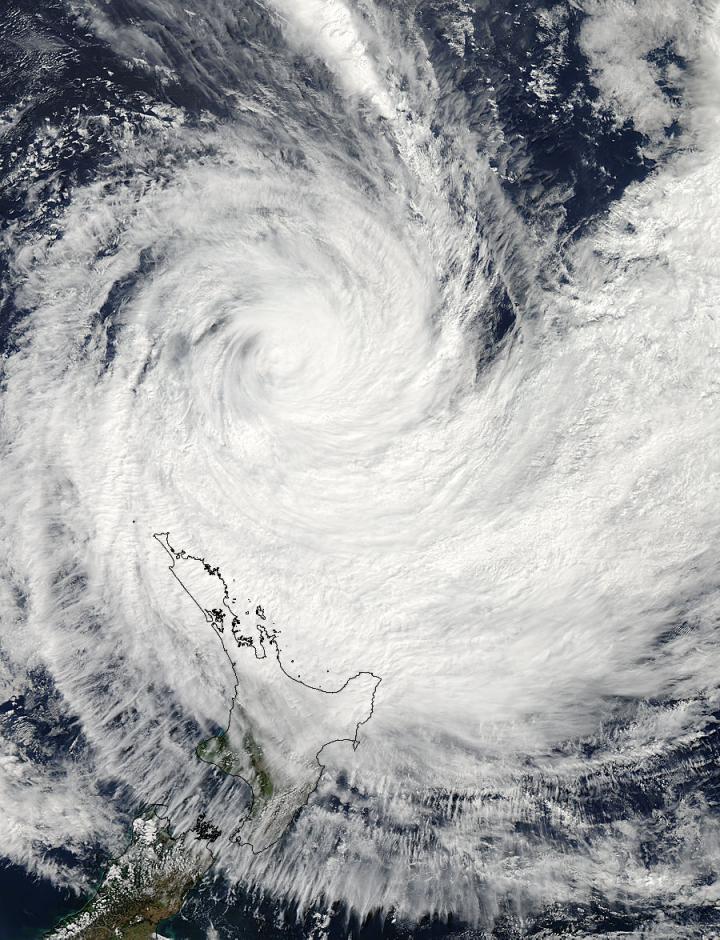 MODIS Image of Pam