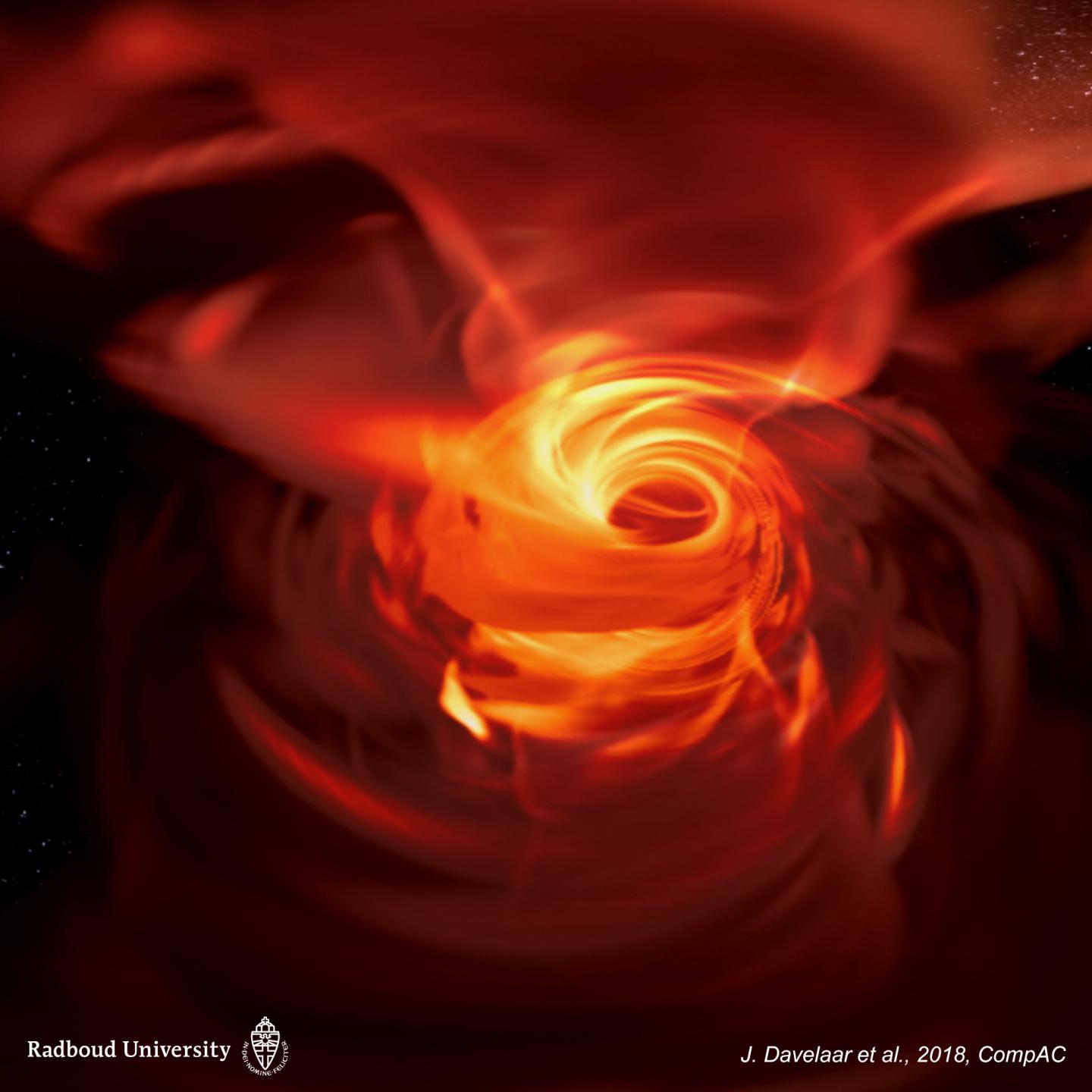 Researchers Have Created a Virtual Reality Simulation of a Supermassive Black Hole