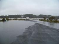 Flooded Roadway in Accomack County, Va.