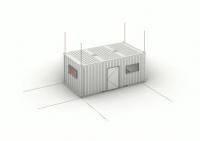 Modular Interior System Animation for Shelter Unit
