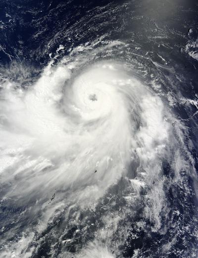 MODIS Image of Neoguri