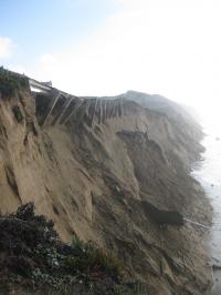 Severe Coastal Erosion During an El Ni&ntilde;o Storm