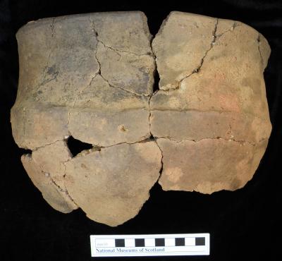 Early Neolithic Carinated Bowl from Knocknab, Dumfries & Galloway