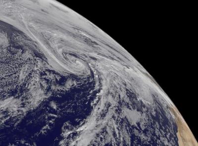 GOES Image of Melissa