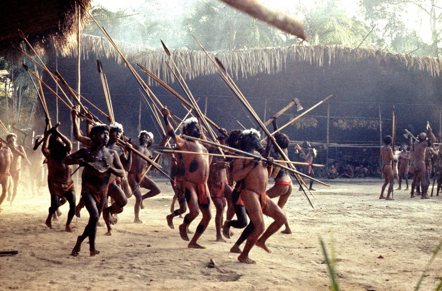 Yanomamo Warriors Dancing [IMAGE] | EurekAlert! Science News Releases