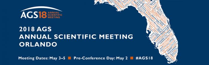 American Geriatrics Society (AGS) 2018 Annual Scientific Meeting (#AGS18)