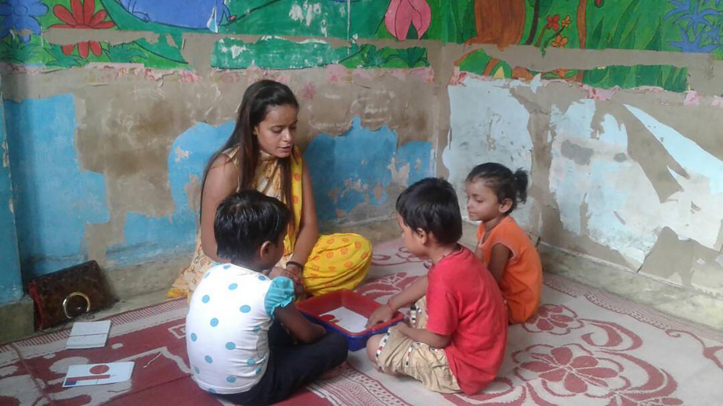 In Preschools in India, Math Games Boost Math Understanding (3 of 6)