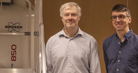 J&uuml;rgen Schleucher and Thomas Wieloch, Umea University